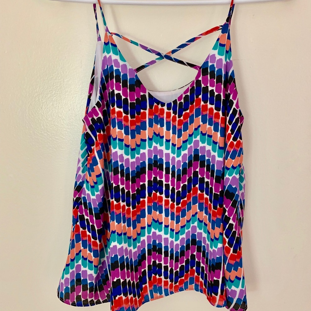 Aqua tank top size small great condition